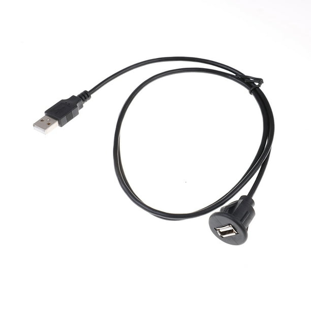 Fucung 1M Car Dash Board Mount A Male To A Female USB 2.0 Socket Extension Panel Cable Fucung 1M Car Dash Board Mount A Male To A Female USB 2.0 Socket Extension Panel Cable